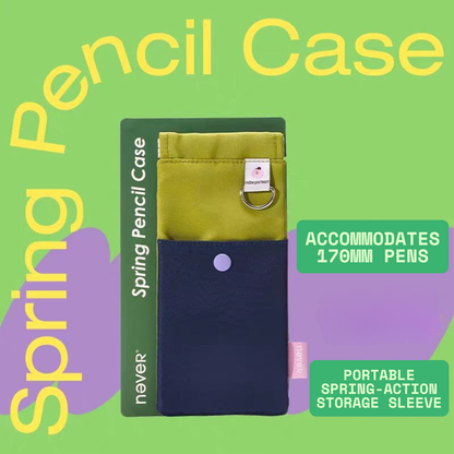 Portable Squeeze-Top Pen Pouch for On-the-Go Use