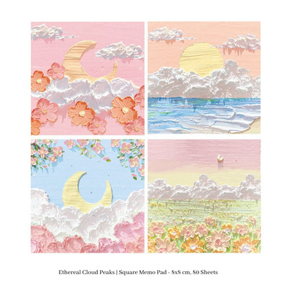 Artistic Oil Painting Sticky Notes