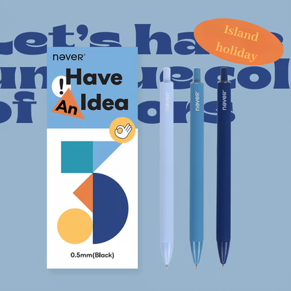Aesthetic Island-Vibe Gel Pens