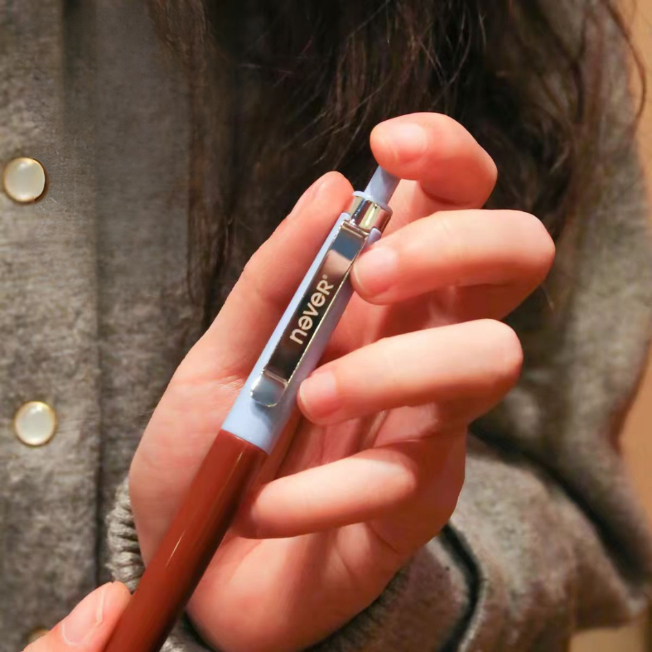 Retro Color-Block Gel Pens