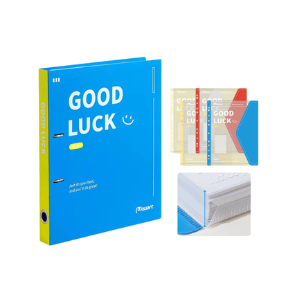 Mondrian Style Aesthetic Ring Binder