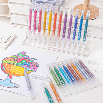 Sparkle Marker | Vibrant Fluorescent Gel