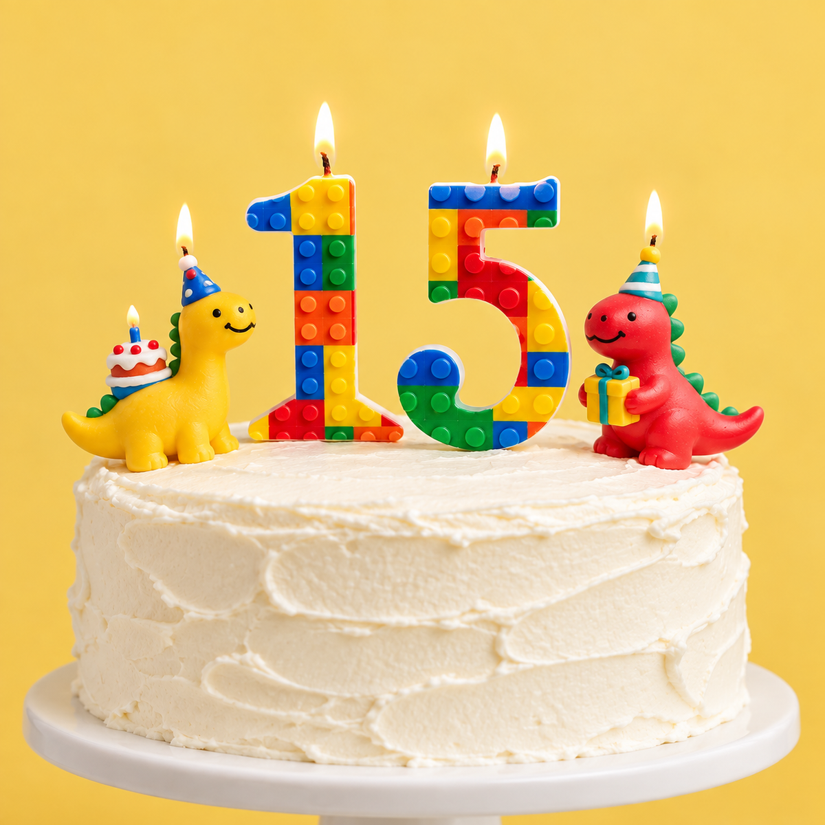 Colourful Birthday Candles