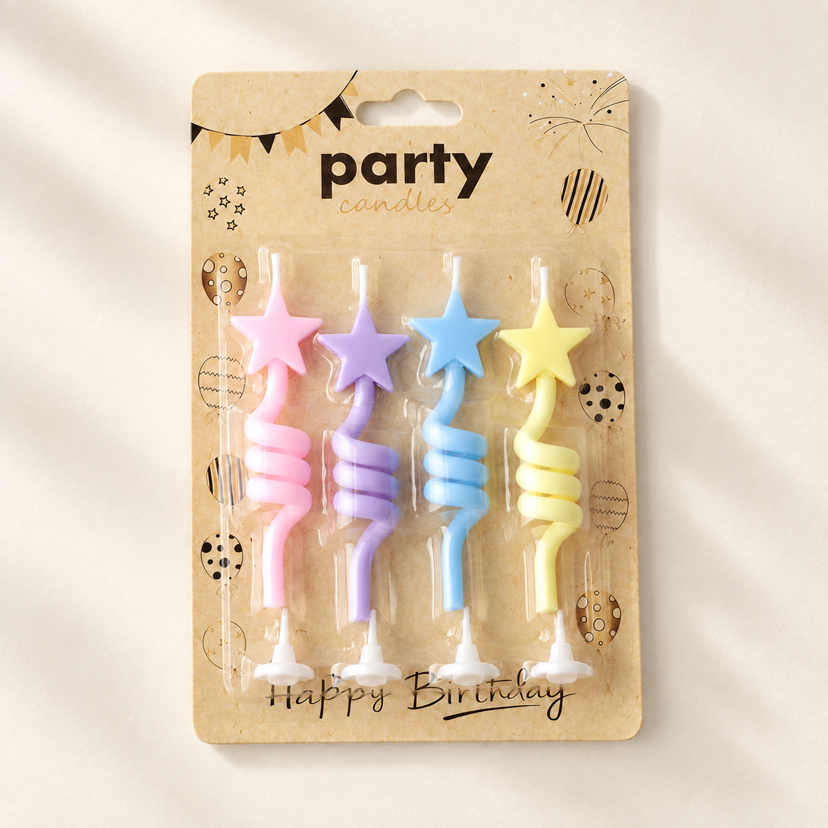 Spiral Party Candles