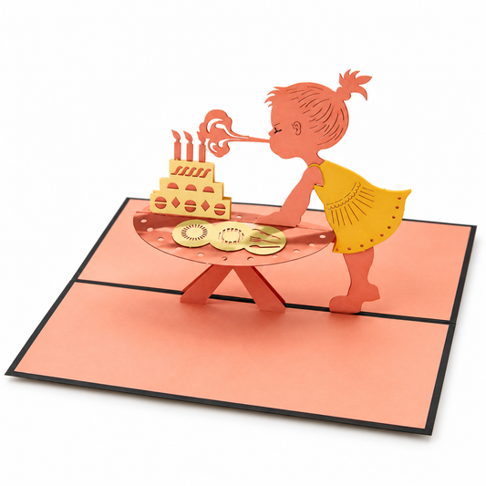 Birthday Wish Pop-Up Greeting Card