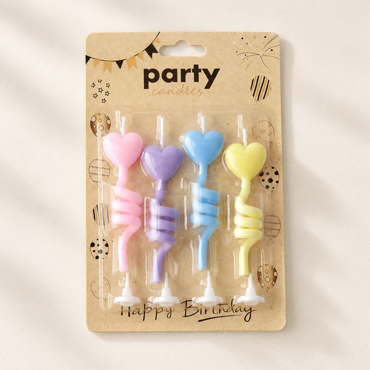 Spiral Party Candles