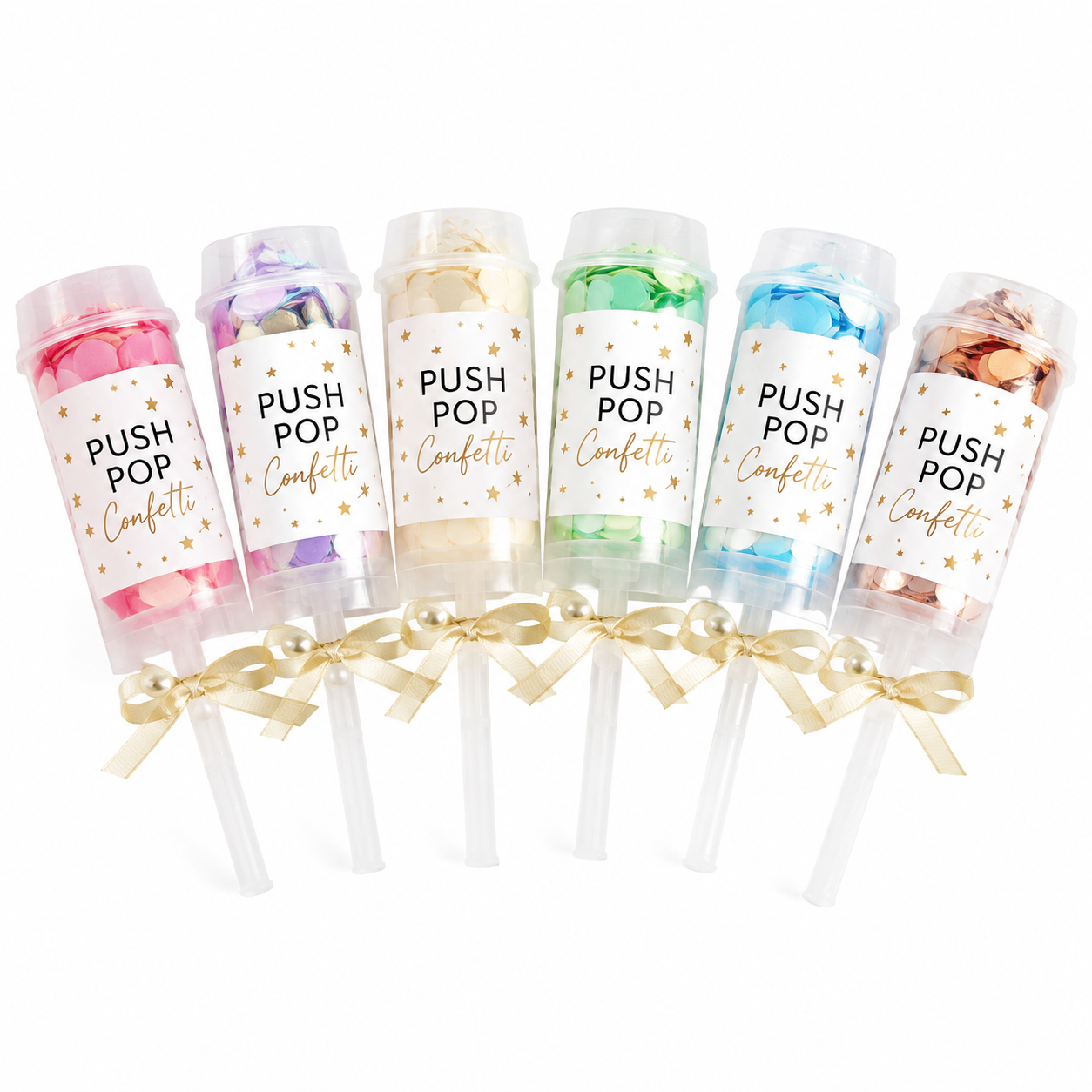 Push Pop Confetti Poppers
