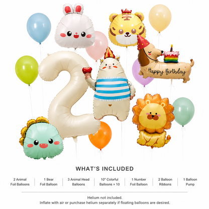 Circus Number Balloon Decoration Set