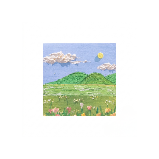 Artistic Oil Painting Sticky Notes